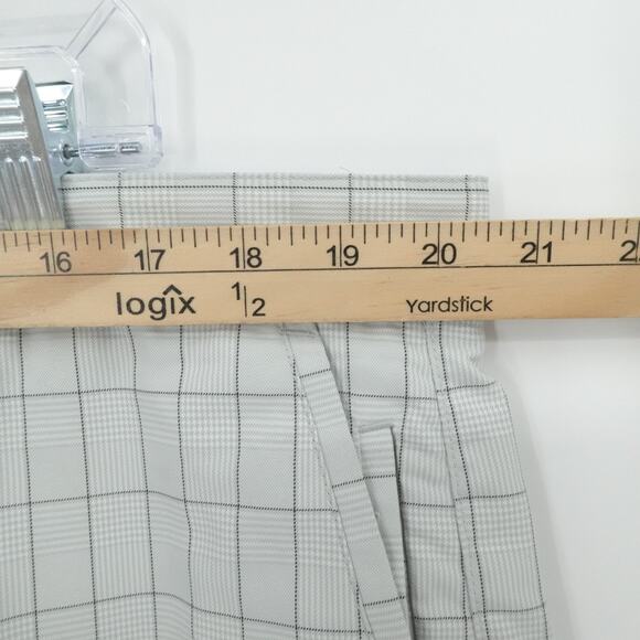 Callaway Shorts Men 40 Gray Plaid X Series Chino Golf Stretch Casual Lightweight - Picture 5 of 13